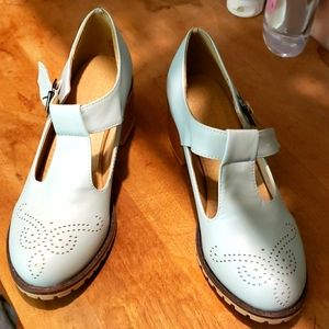 New sky blue shoes